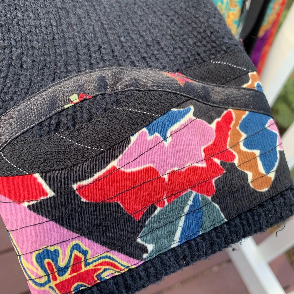 Koos of Course Silk Blend Open‎ Cardigan Sweater - Picture 7 of 12